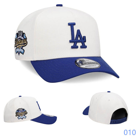 LA HAT WHITE/BLUE